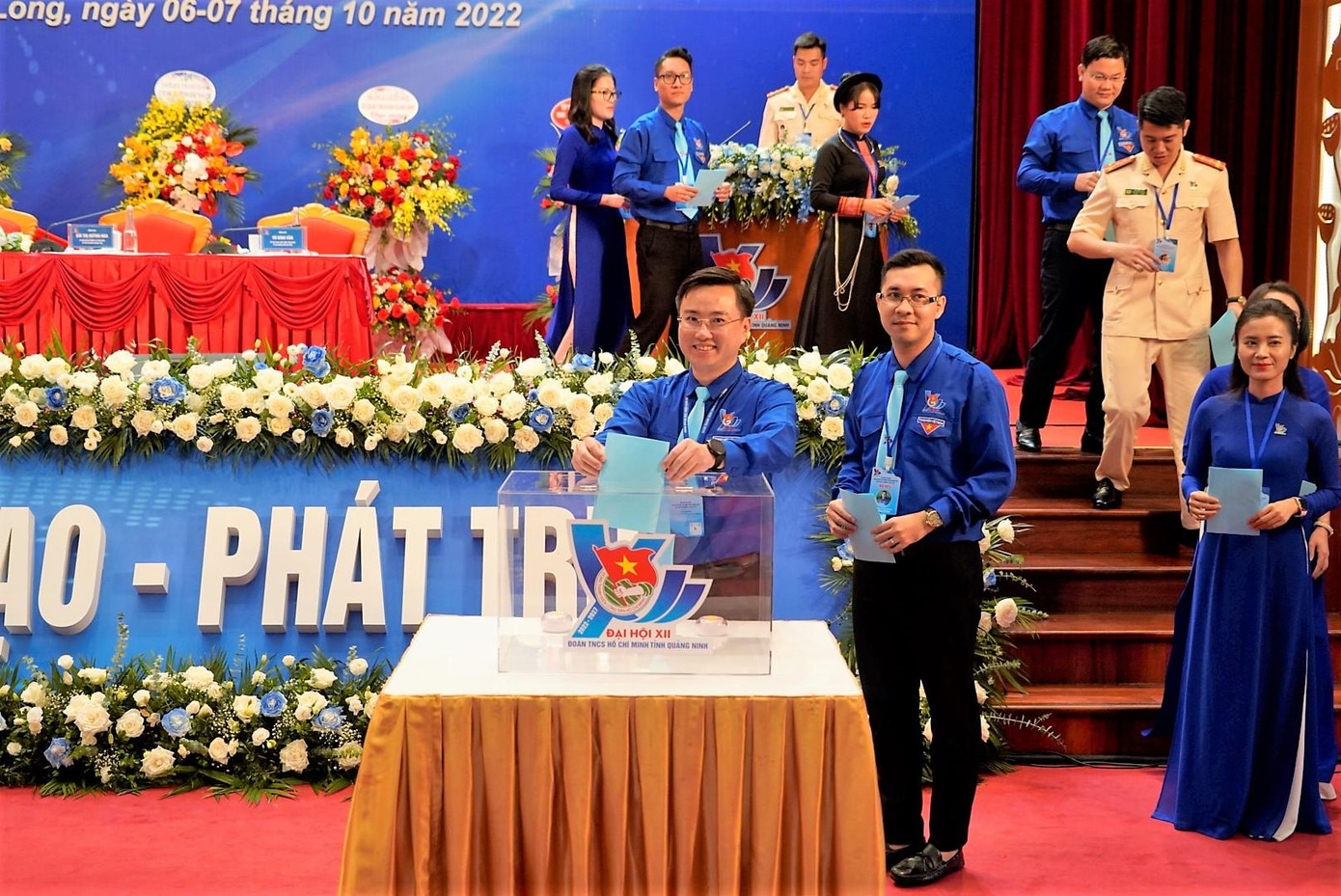 Anh Hoàng Văn Hải tái đắc cử Bí thư Tỉnh Đoàn Quảng Ninh nhiệm kỳ 2022 - 2027.