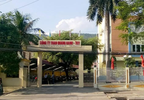 Đá rơi vào người khiến một công nhân Cty than Quang Hanh tử vong.