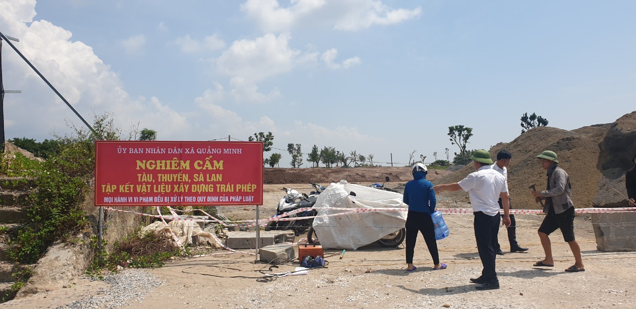 Khu vực xảy ra sự việc.