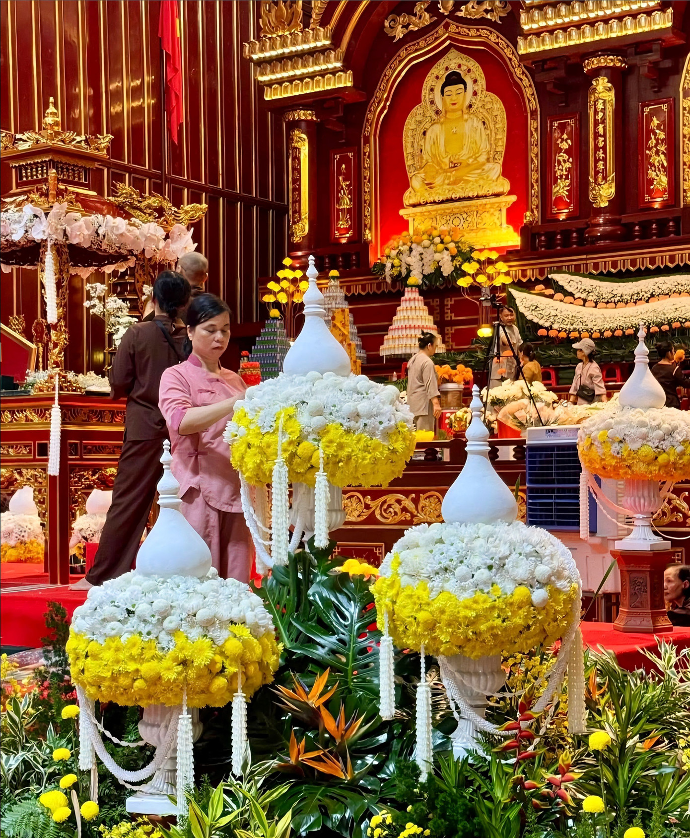 Theo kế hoạch, nghi lễ cung rước xá lợi Phật được tổ chức trang nghiêm, thành kính, thể hiện lòng tri ân và tôn kính đối với Đức Thế Tôn, đồng thời tạo cơ hội cho đông đảo tăng ni, phật tử và du khách thập phương đến chiêm bái, cầu nguyện quốc thái dân an, thế giới hòa bình, chúng sinh an lạc.