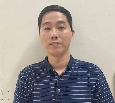 Trần Bá Trung (SN 1985) bị bắt về tội danh 'Lừa đảo chiếm đoạt tài sản'.