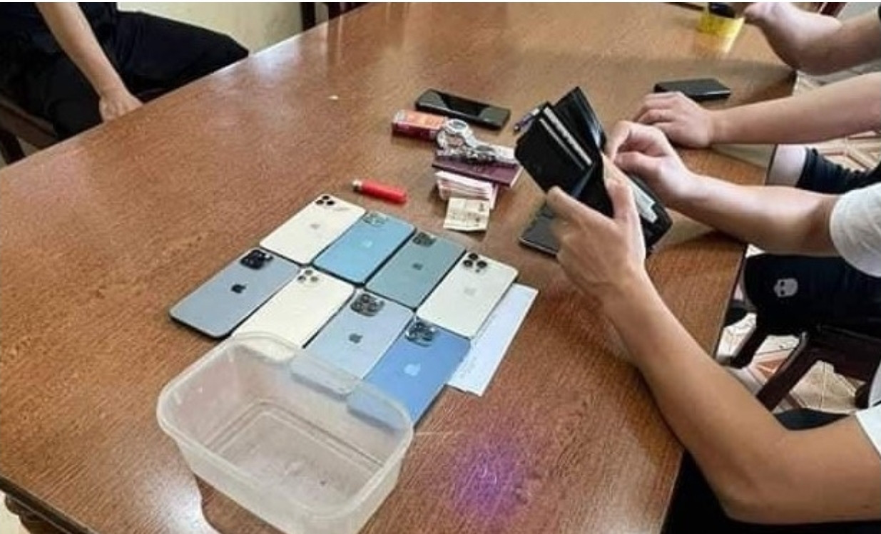 Tang vật vụ án.