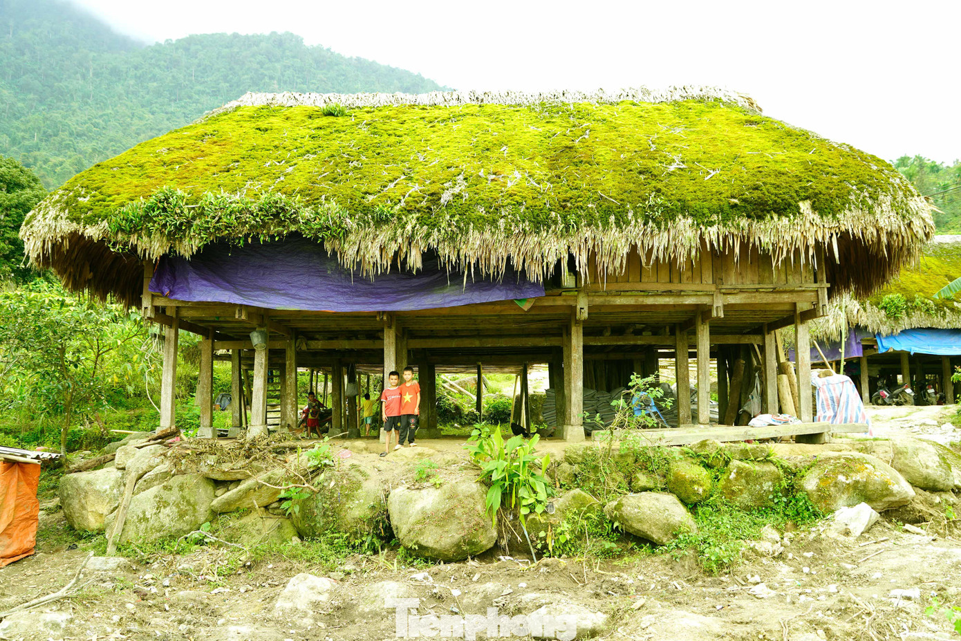 Thôn Xà Phìn hiện có hơn 50 hộ dân sinh sống.