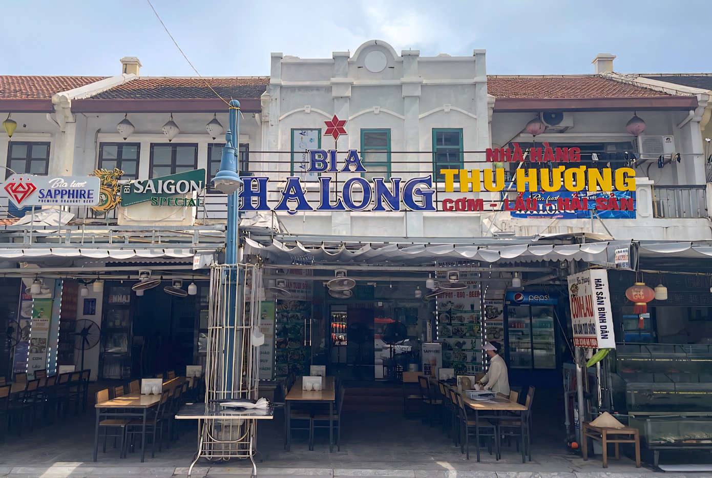 Quán Thu Hương, nơi xảy ra sự việc. Quán Thu Hương, nơi xảy ra sự việc.