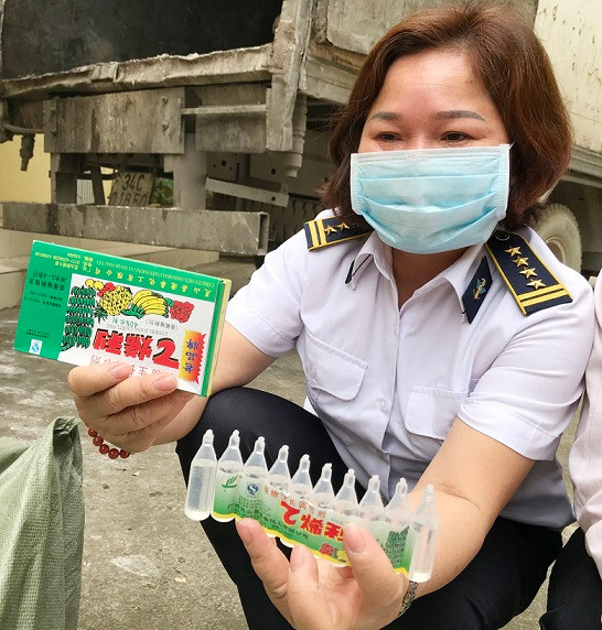 Tiêu hủy 3 tấn thuốc bảo vệ thực vật nhập lậu từ Trung Quốc ảnh 4