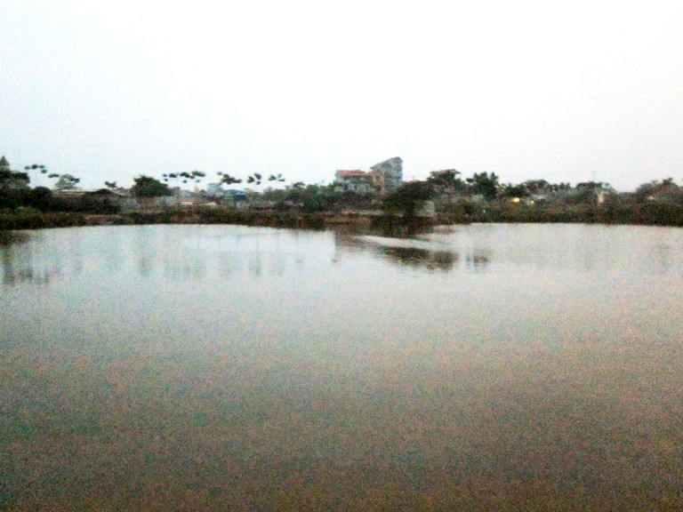 Ao nước nơi hai học sinh thiệt mạng