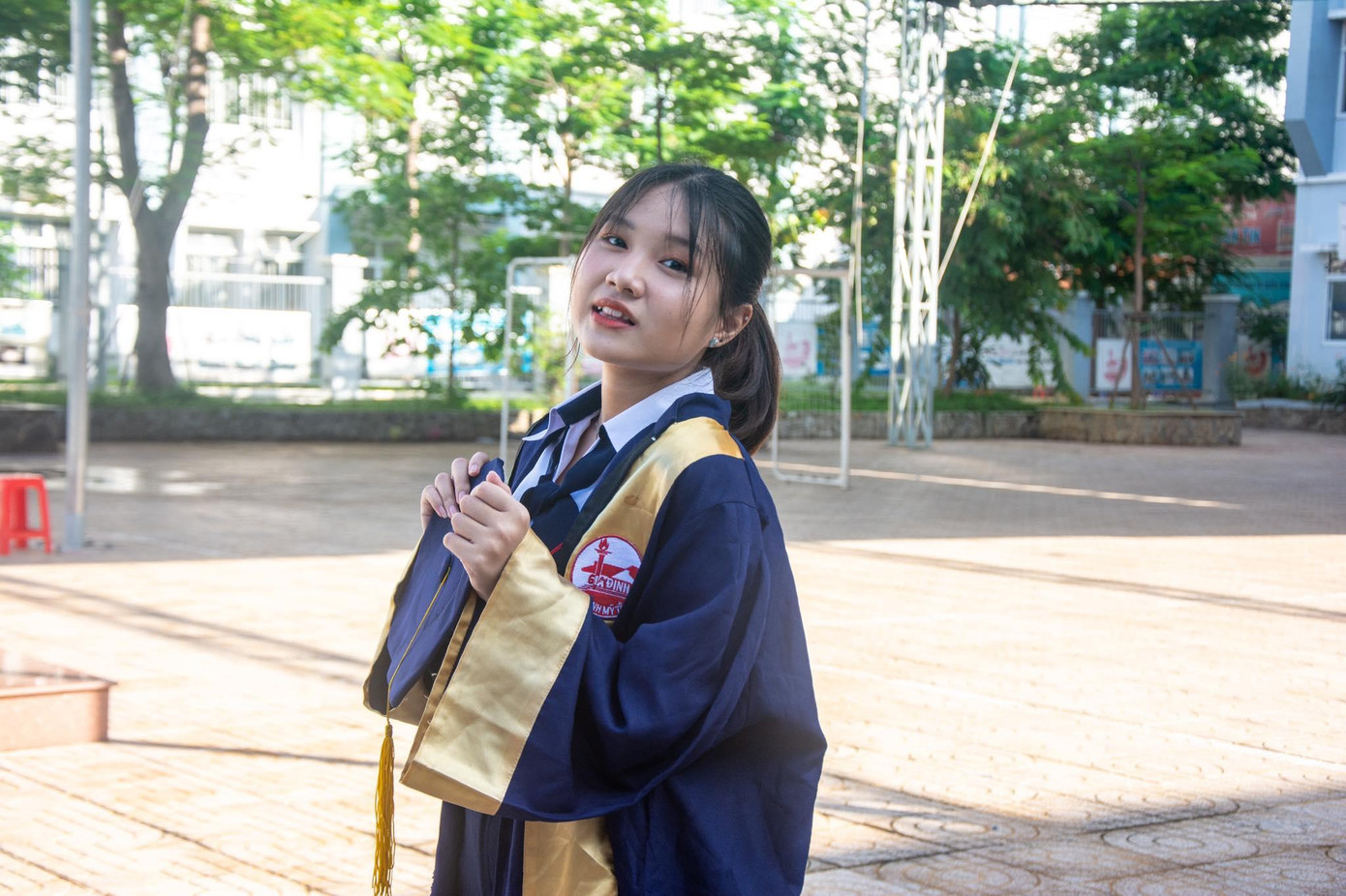 Phương Quỳnh cổ vũ các bạn 2K6 đừng nên quá áp lực, hãy xem đây chỉ là một bài kiểm tra bình thường. Ảnh: NVCC. Phương Quỳnh cổ vũ các bạn 2K6 đừng nên quá áp lực, hãy xem đây chỉ là một bài kiểm tra bình thường. Ảnh: NVCC.