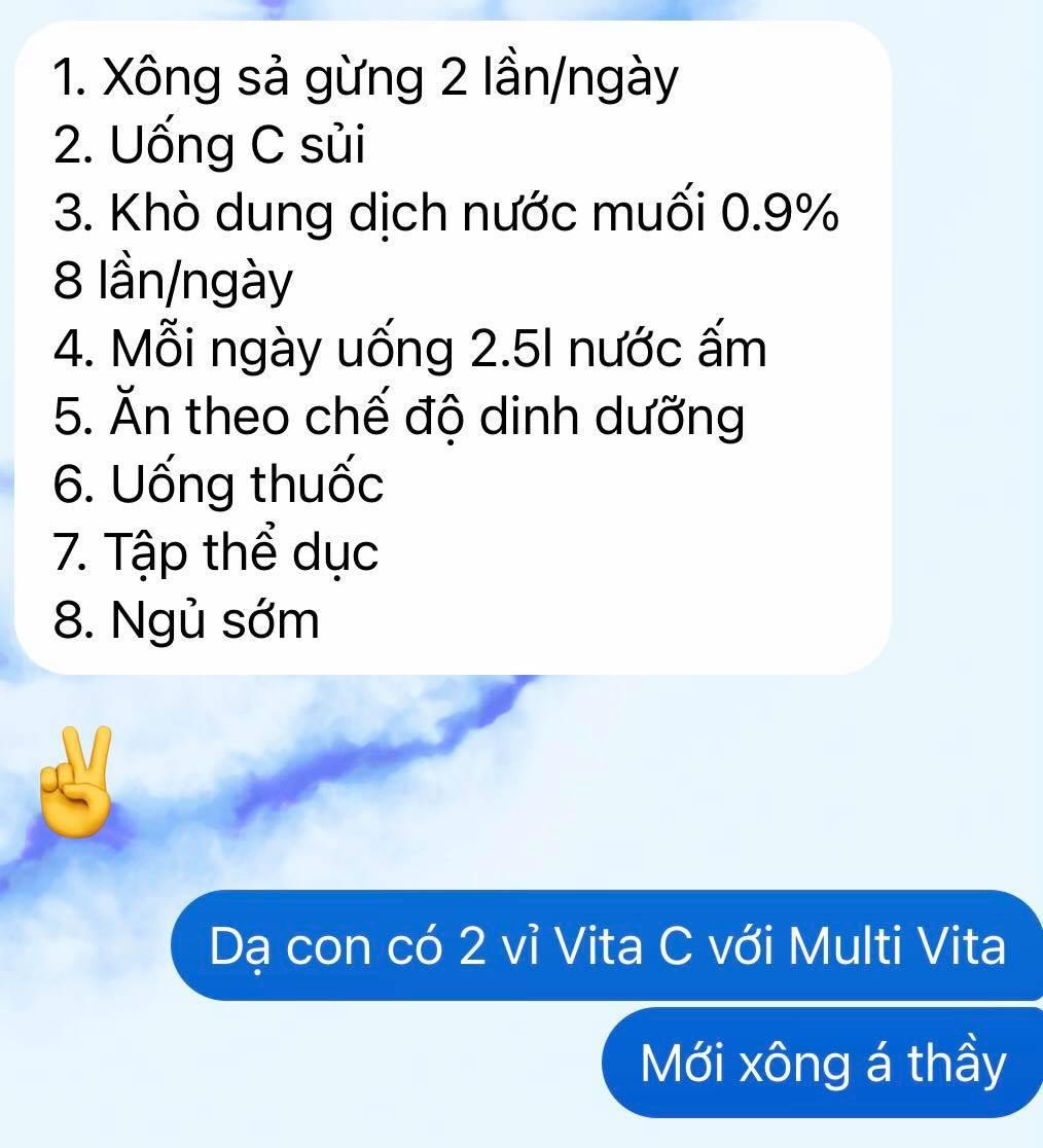 Tuấn Vỹ an tâm "chinh chiến" với COVID-19 nhờ sự giúp đỡ từ thầy giáo môn Hóa của mình. Ảnh: NVCC Tuấn Vỹ an tâm "chinh chiến" với COVID-19 nhờ sự giúp đỡ từ thầy giáo môn Hóa của mình. Ảnh: NVCC