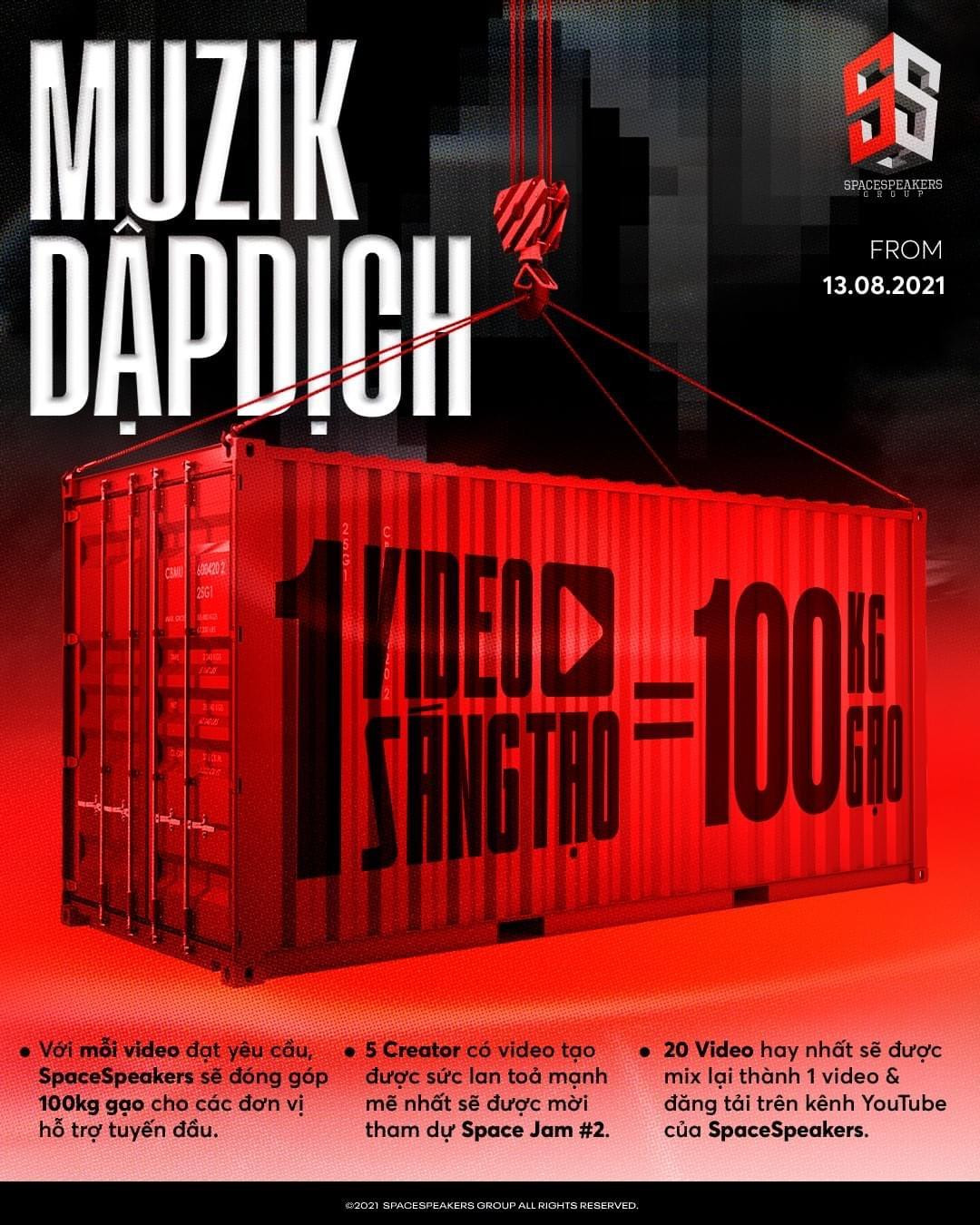 Thầy trò "Rap Việt" HLV Binz - Rtee ủng hộ tuyến đầu chống dịch bằng âm nhạc tích cực ảnh 1 Thầy trò "Rap Việt" HLV Binz - Rtee ủng hộ tuyến đầu chống dịch bằng âm nhạc tích cực ảnh 1