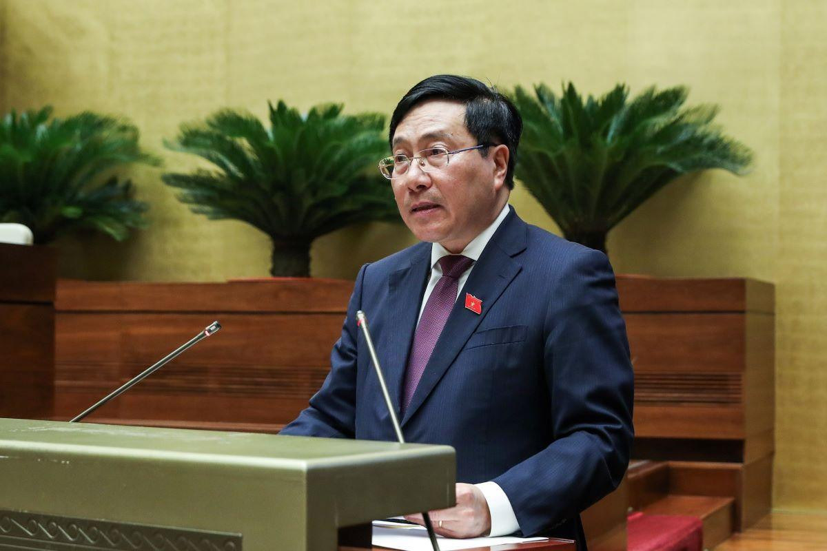 Phó Thủ tướng Thường trực Phạm Bình Minh. Ảnh Như Ý