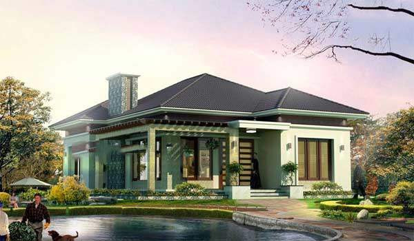 Những mẫu nhà 1 tầng giá chỉ từ 300 triệu cho vợ chồng trẻ ảnh 8