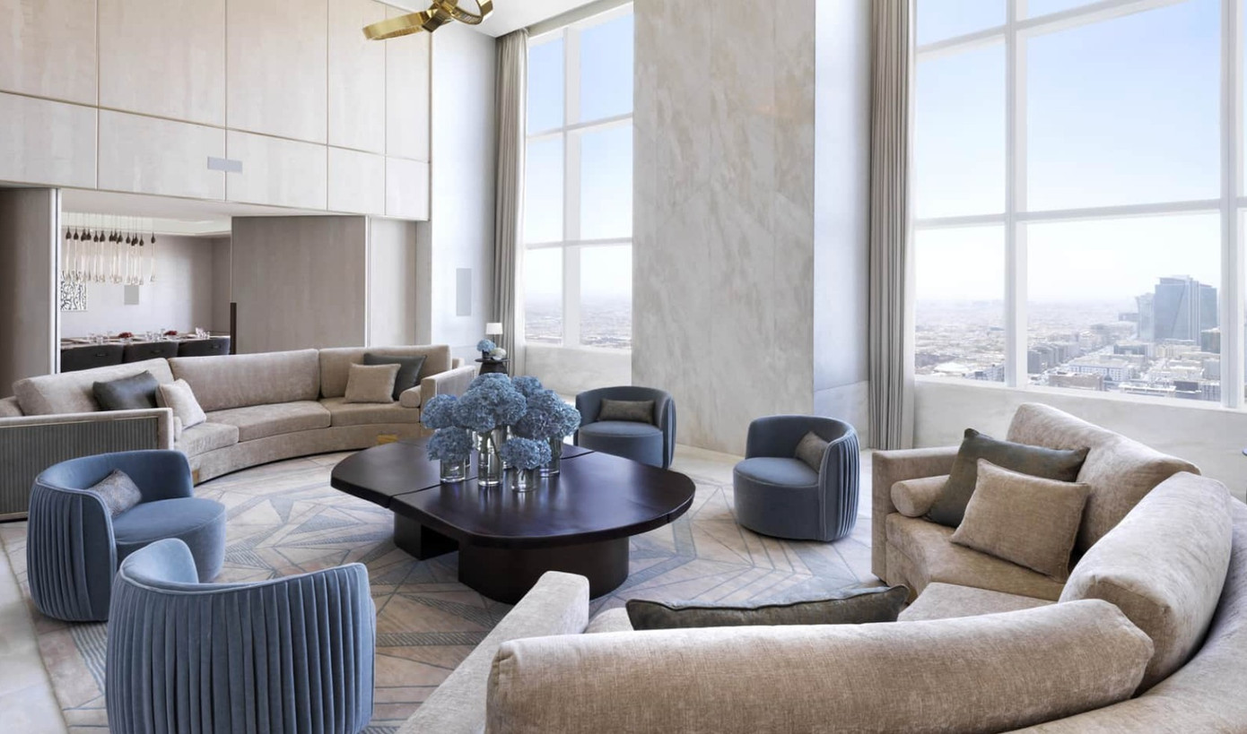 Phòng sinh hoạt chính của căn hộ. Ảnh: Simon Ashton. Phòng sinh hoạt chính của căn hộ. Ảnh: Simon Ashton.