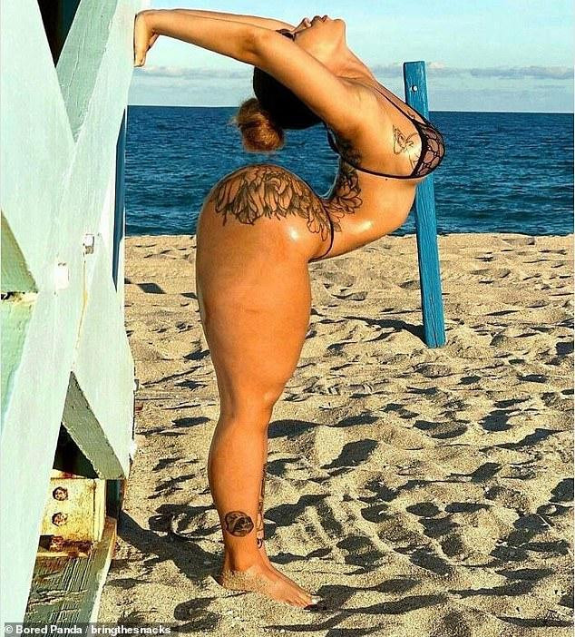 Người đẹp Florida tuyên bố đây là ảnh thật, nhưng không ai tin lời cô.