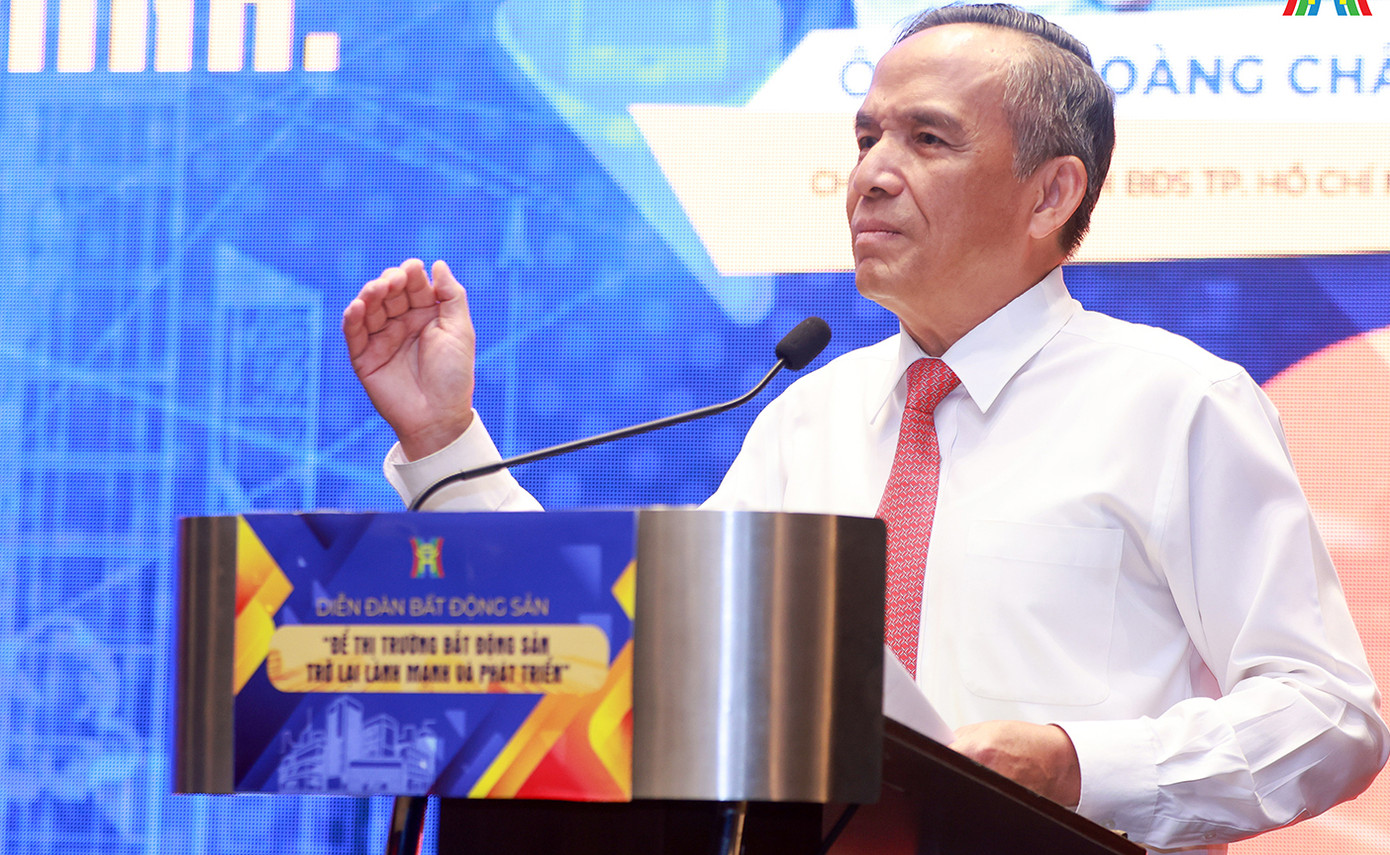 Ông Lê Hoàng Châu - Chủ tịch Hiệp hội Bất động sản TP HCM.