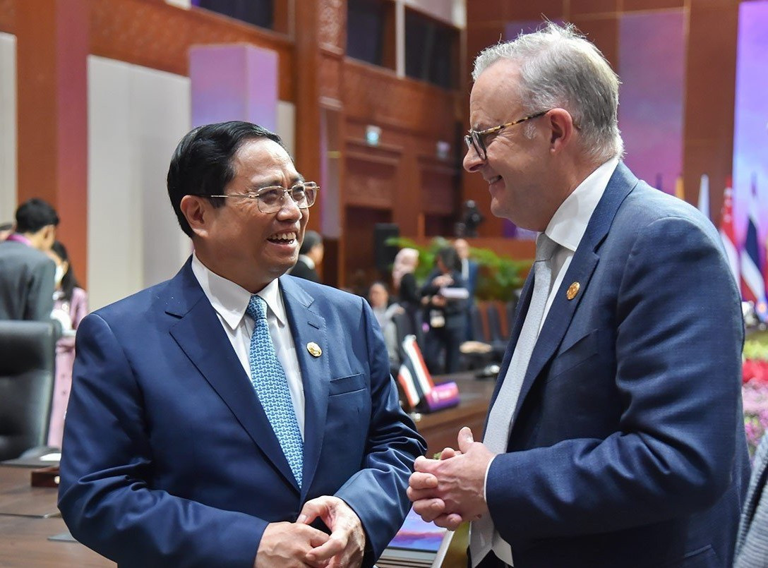 Thủ tướng Phạm Minh Chính gặp Thủ tướng Australia Anthony Albanese
