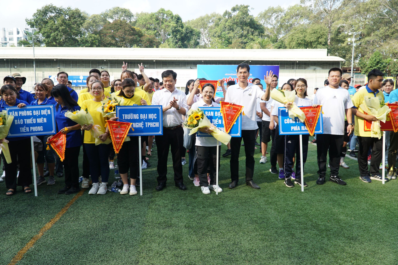 Hội thao quy tụ hơn 100 đoàn viên công đoàn các Cơ quan T.Ư Đoàn phía Nam