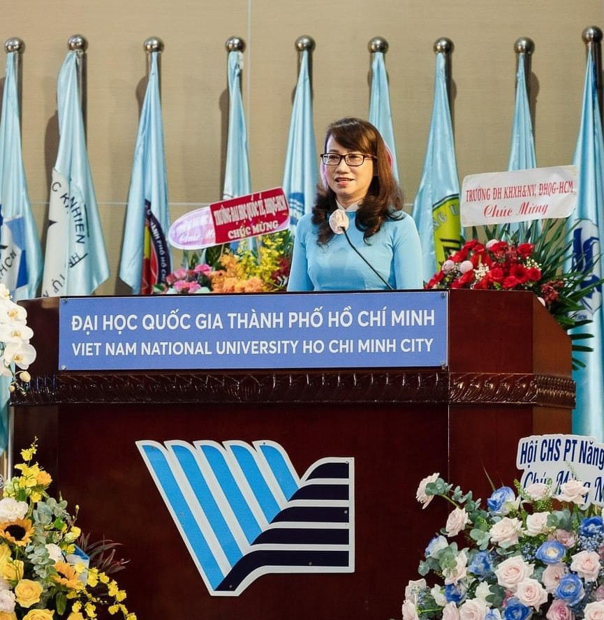 Giáo sư Nguyễn Thị Thanh Mai, tân Phó Giám đốc ĐHQG TPHCM