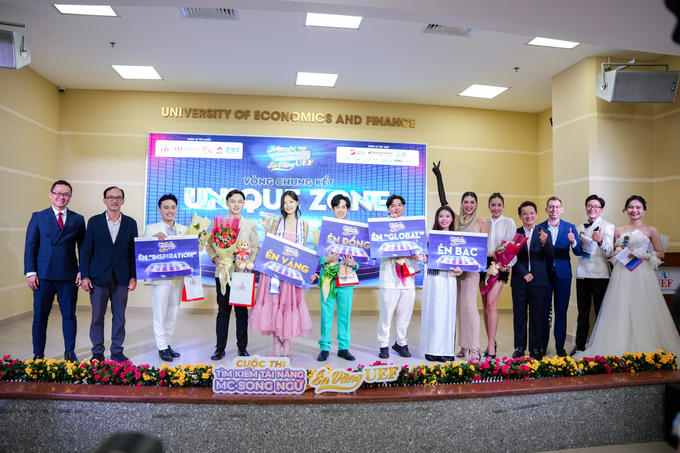 Các thí sinh đạt giải tại cuộc thi