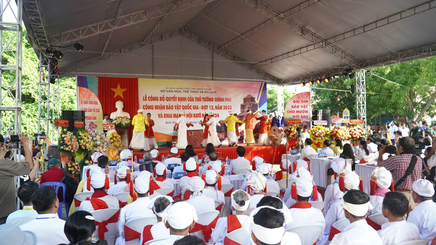 Lễ hội Katê của người Chăm tỉnh Bình Thuận được đưa vào danh mục Di sản Văn hóa phi vật thể quốc gia.