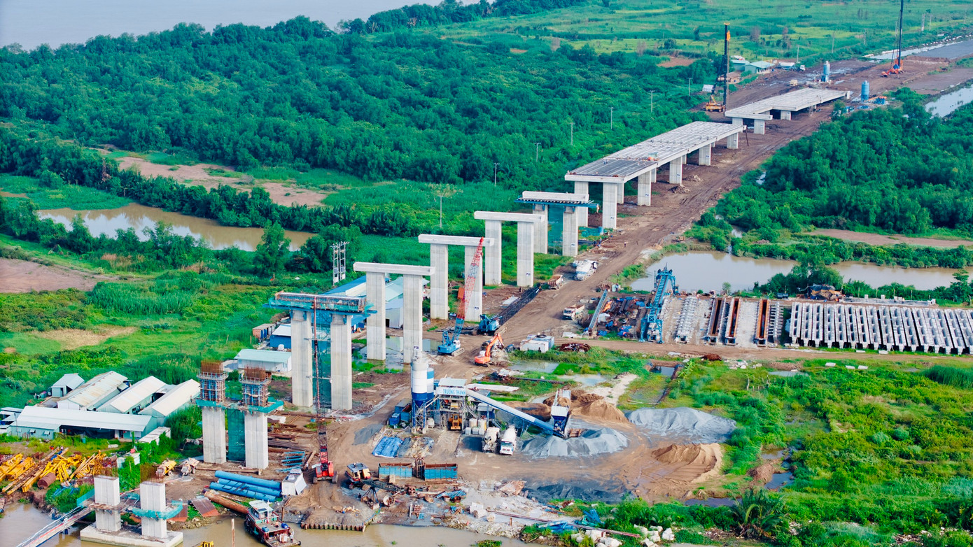 Gói thầu được khởi công vào tháng 5/2023, thời gian hoàn thành vào tháng 9/2025.