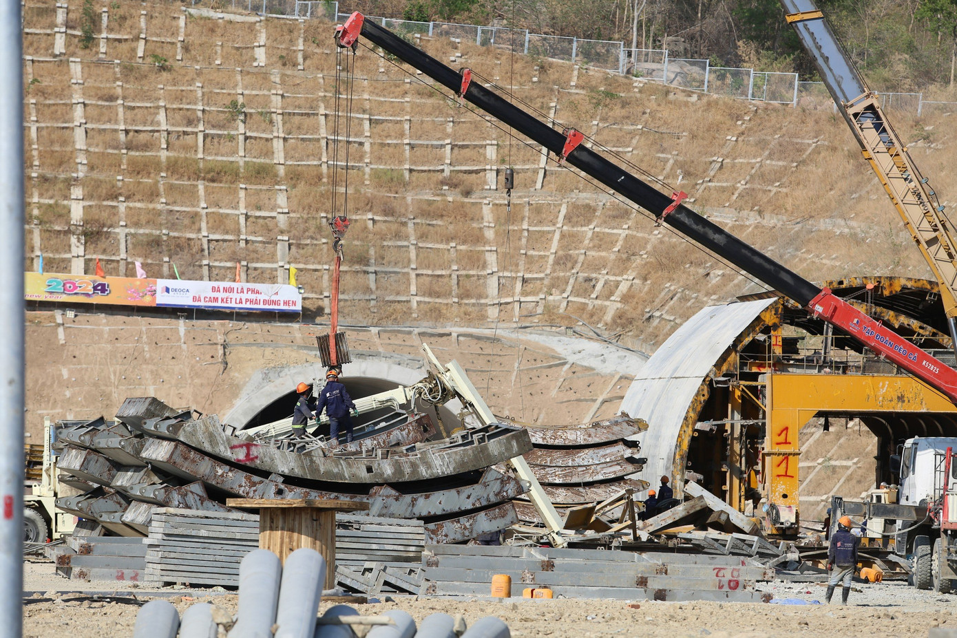 Hầm núi Vung sẽ là hầm đường bộ lớn thứ 4 cả nước.