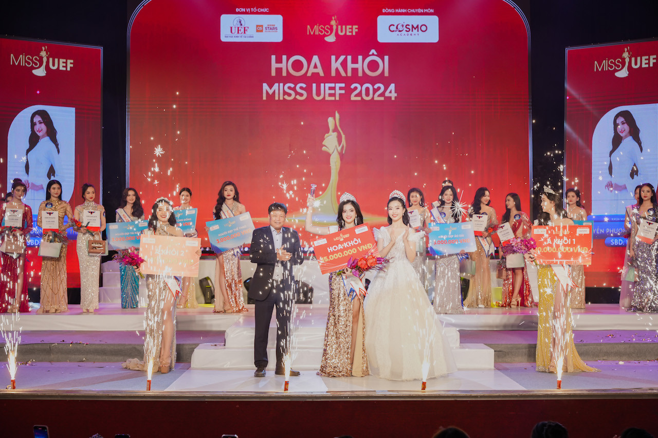 Danh hiệu Hoa khôi 2024 đã thuộc về nữ sinh Nguyễn Phương Hồng Thắm.