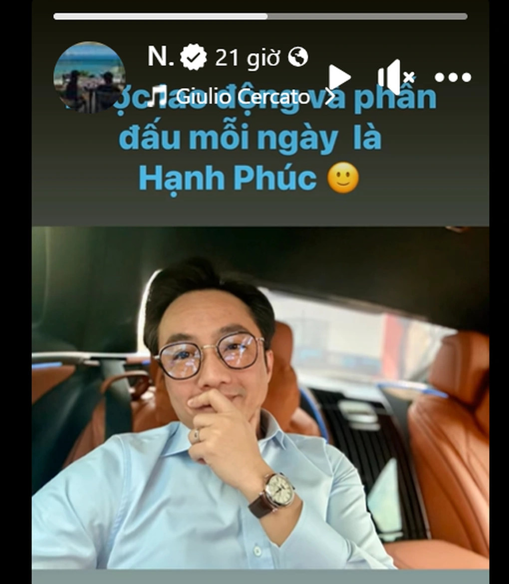 Hình ảnh và dòng trạng thái mới nhất của ông Cường trên mạng xã hội. Hình ảnh và dòng trạng thái mới nhất của ông Cường trên mạng xã hội.