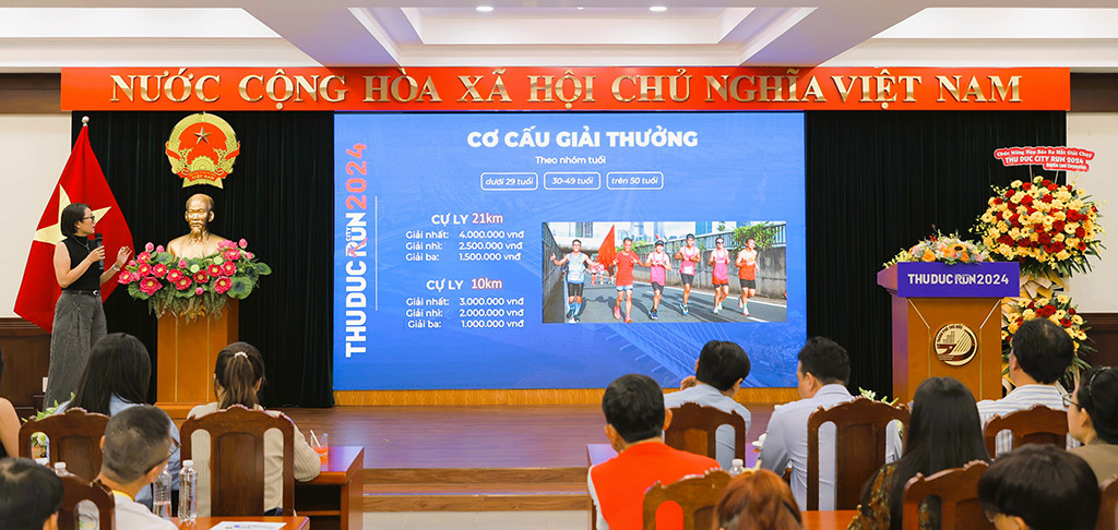 Cơ cấu giải chạy Thu Duc City Run 2024.