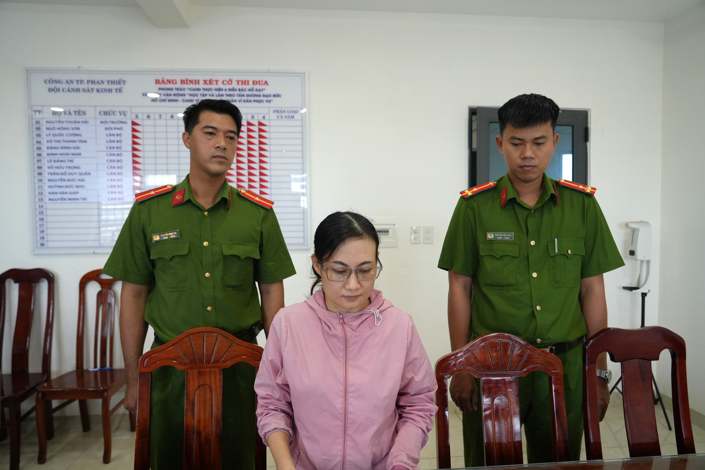 Đối tượng Nguyễn Thị Hoàng Oanh.