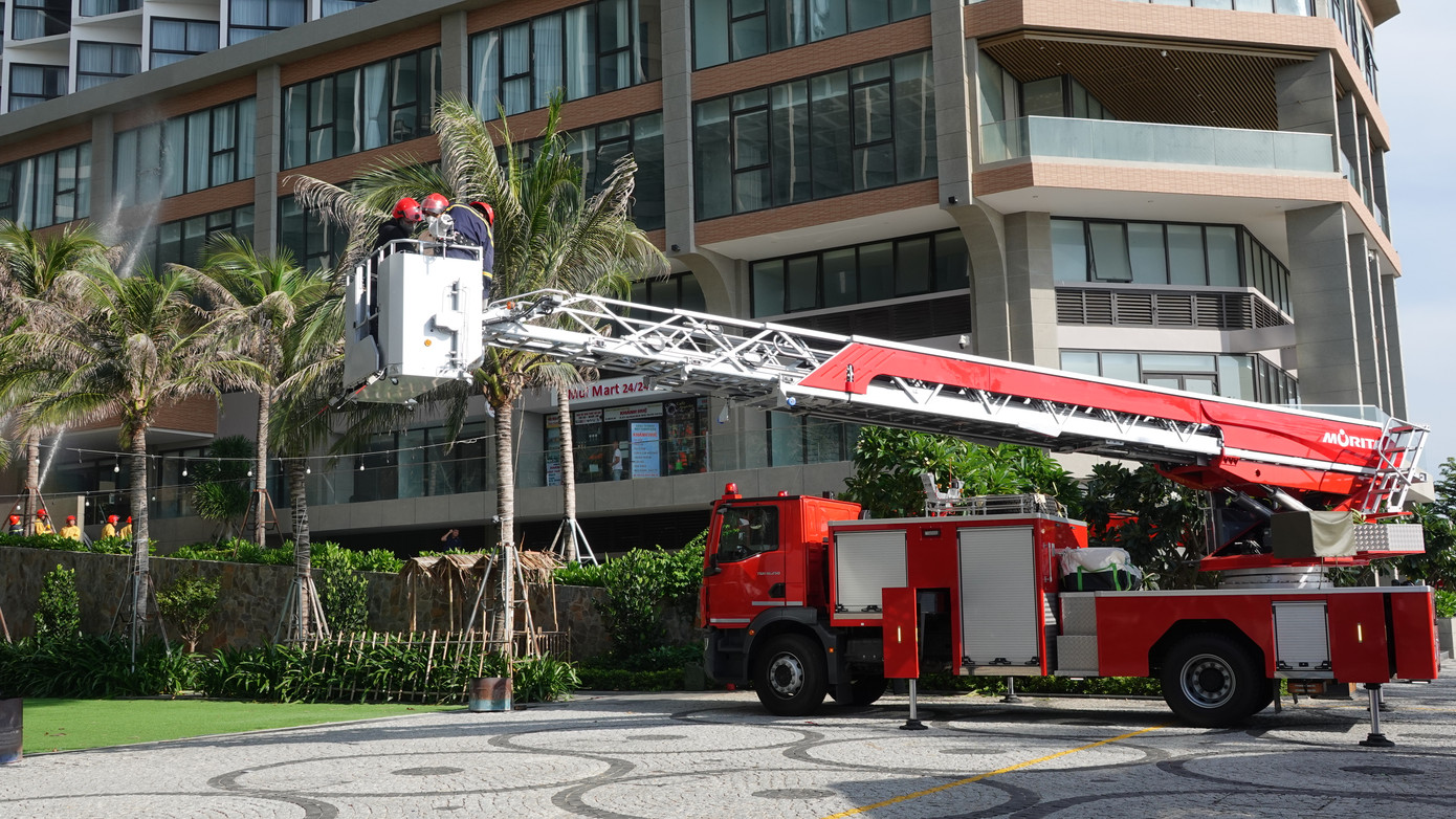 Ngoài ra còn có lực lượng chữa cháy cơ sở, lực lượng cảnh sát cơ động, Công an TP. Phan Thiết, lực lượng y tế và điện lực Phan Thiết.