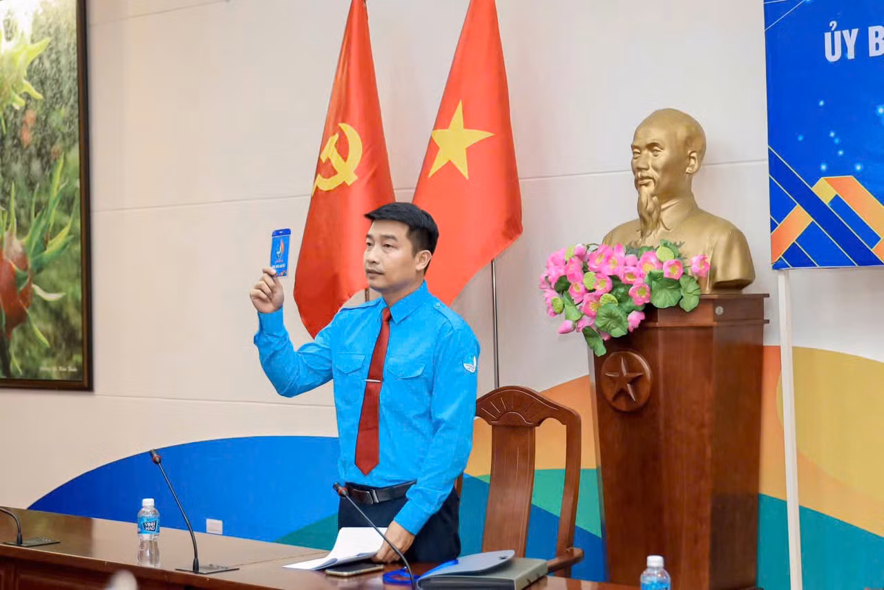 Anh Thái Thành Bi tái cử Chủ tịch Hội LHTN Việt Nam tỉnh Bình Thuận khóa VII, nhiệm kỳ 2024-2029.