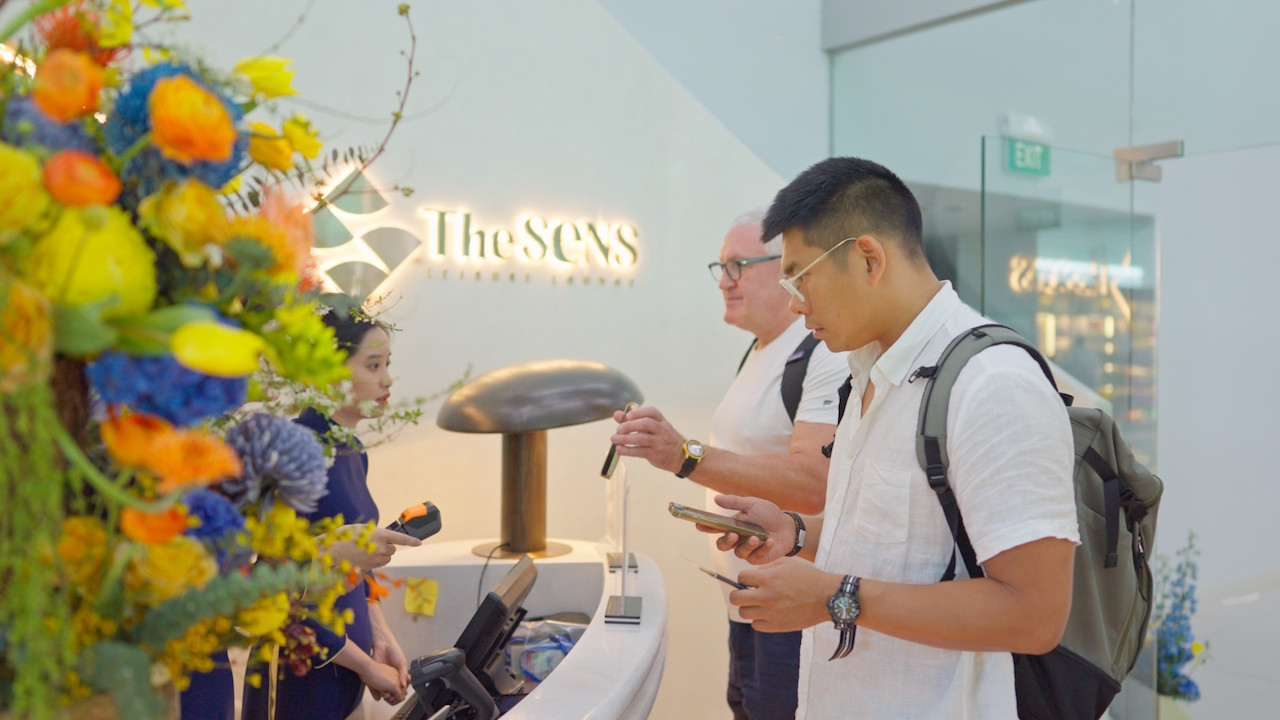 SASCO khai trương phòng chờ The SENS Leisure Lounge tại sân bay quốc tế Phú Quốc.