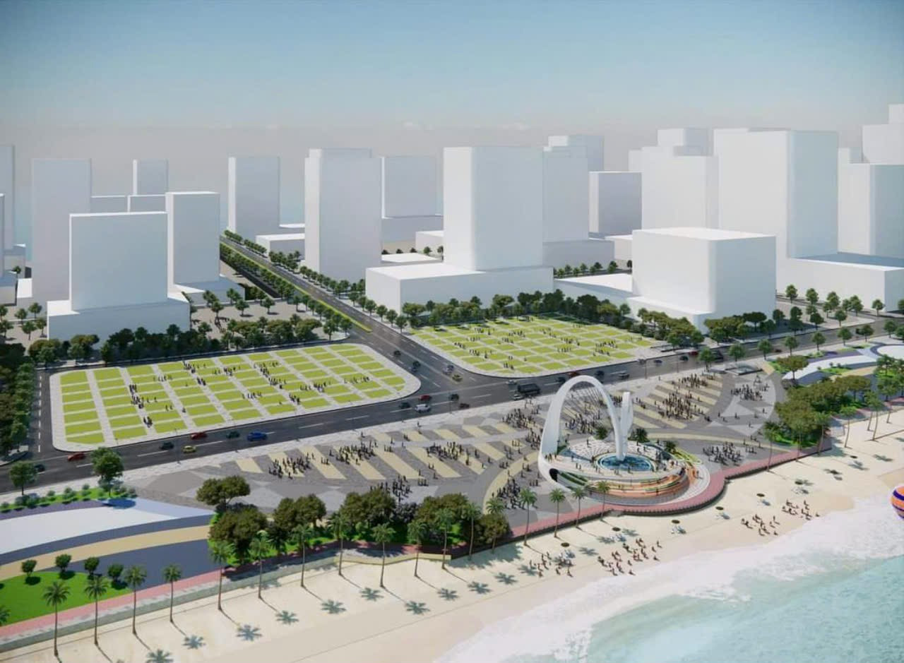 Toàn cảnh quảng trường Thùy Vân (TP Vũng Tàu, tỉnh Bà Rịa - Vũng Tàu) trong tương lai. Toàn cảnh quảng trường Thùy Vân (TP Vũng Tàu, tỉnh Bà Rịa - Vũng Tàu) trong tương lai.