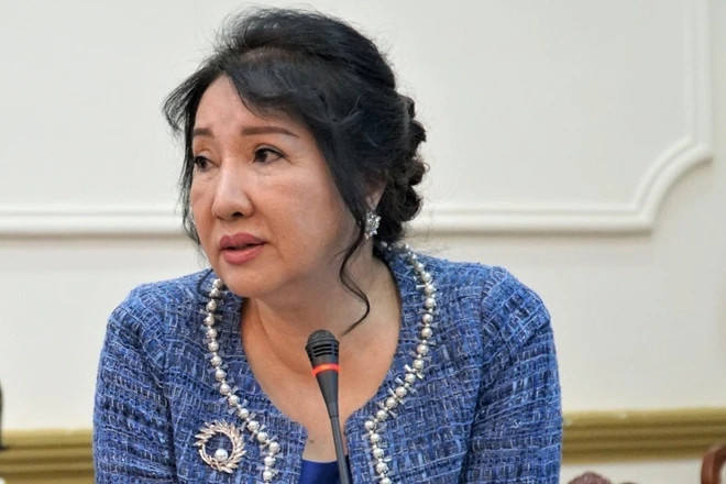 Bà Nguyễn Thị Như Loan được tại ngoại. Ảnh: Znew. Bà Nguyễn Thị Như Loan được tại ngoại. Ảnh: Znew.