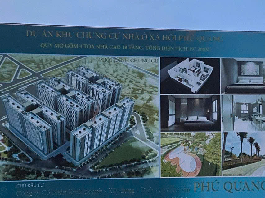 Dự án Khu nhà ở Công ty Phú Quang ngoài số căn hộ và nền đất thương mại, còn có hơn 3.000 căn nhà ở xã hội. Dự án Khu nhà ở Công ty Phú Quang ngoài số căn hộ và nền đất thương mại, còn có hơn 3.000 căn nhà ở xã hội.