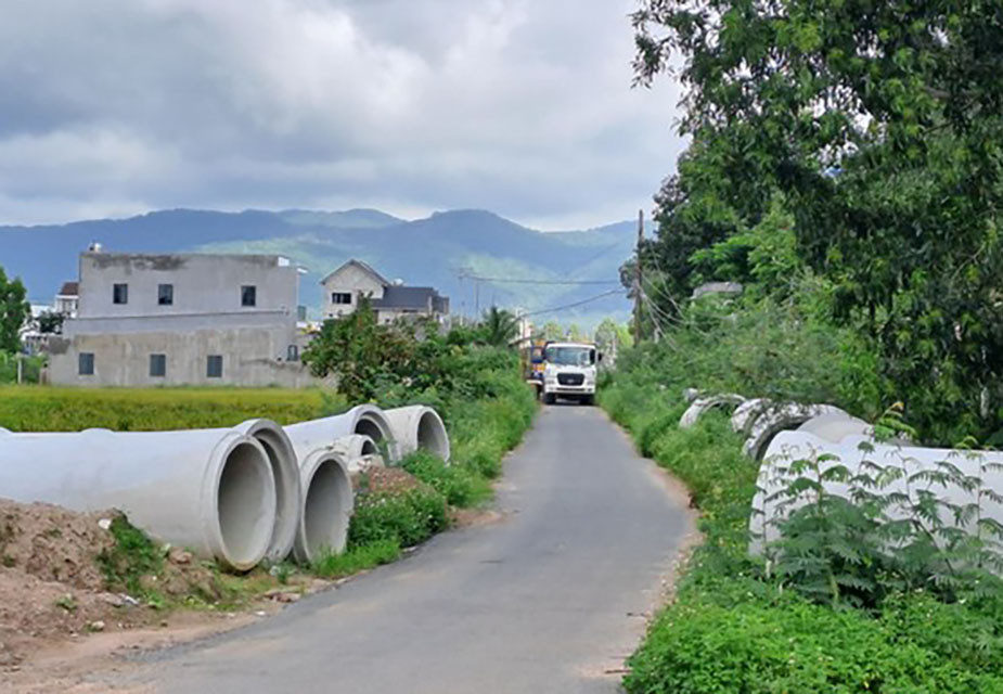 TP. Bà Rịa sẽ thực hiện cưỡng chế thu hồi đất dự án đường phía Bắc Bệnh viện Bà Rịa. Ảnh: TTCS.