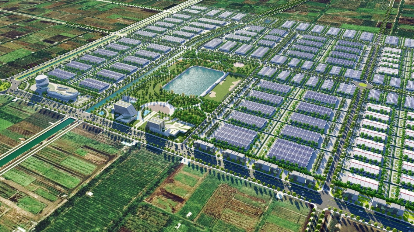 Phối cảnh khu công nghiệp đô thị dịch vụ tích hợp Prodezi quy mô 500 ha ở huyện Bến Lức, tỉnh Long An. Phối cảnh khu công nghiệp đô thị dịch vụ tích hợp Prodezi quy mô 500 ha ở huyện Bến Lức, tỉnh Long An.