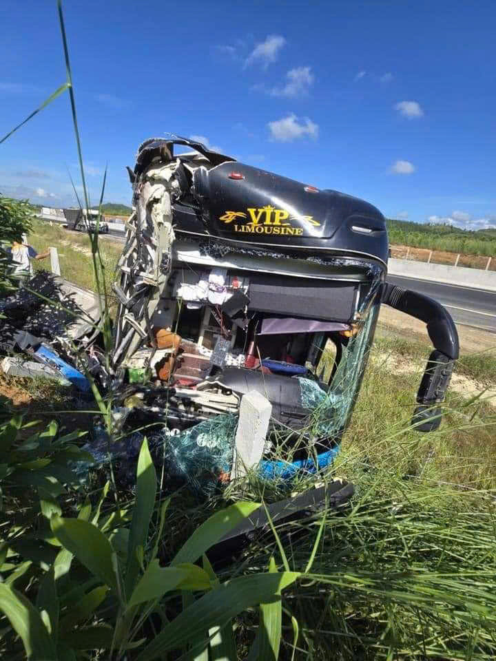 Hiện trường vụ tai nạn. Ảnh: MXH. Hiện trường vụ tai nạn. Ảnh: MXH.