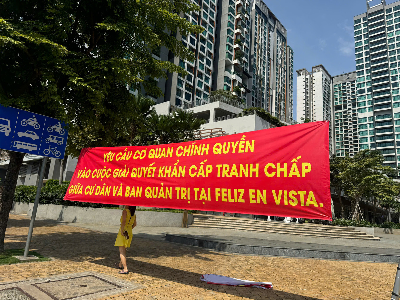 Cư dân chung cư Feliz en Vista yêu cầu giữ nguyên hiện trạng vận hành, chờ hướng dẫn từ cơ quan quản lý Nhà nước.