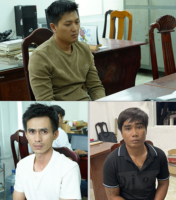 Các đối tượng Trường, Tuyền, Trí.