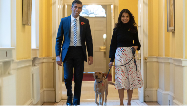 Thủ tướng Anh Rishi Sunak và phu nhân Thủ tướng Anh Rishi Sunak và phu nhân