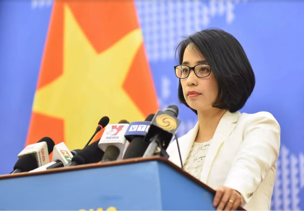 Phó Phát ngôn viên Bộ Ngoại giao Phạm Thu Hằng Phó Phát ngôn viên Bộ Ngoại giao Phạm Thu Hằng