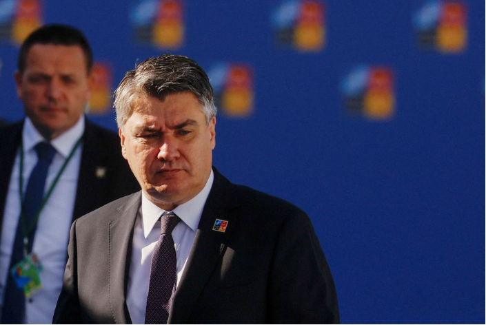 Tổng thống Croatia Zoran Milanovic Tổng thống Croatia Zoran Milanovic