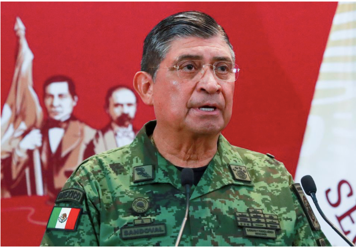 Bộ trưởng Quốc phòng Mexico Luis Cresencio Sandoval Bộ trưởng Quốc phòng Mexico Luis Cresencio Sandoval