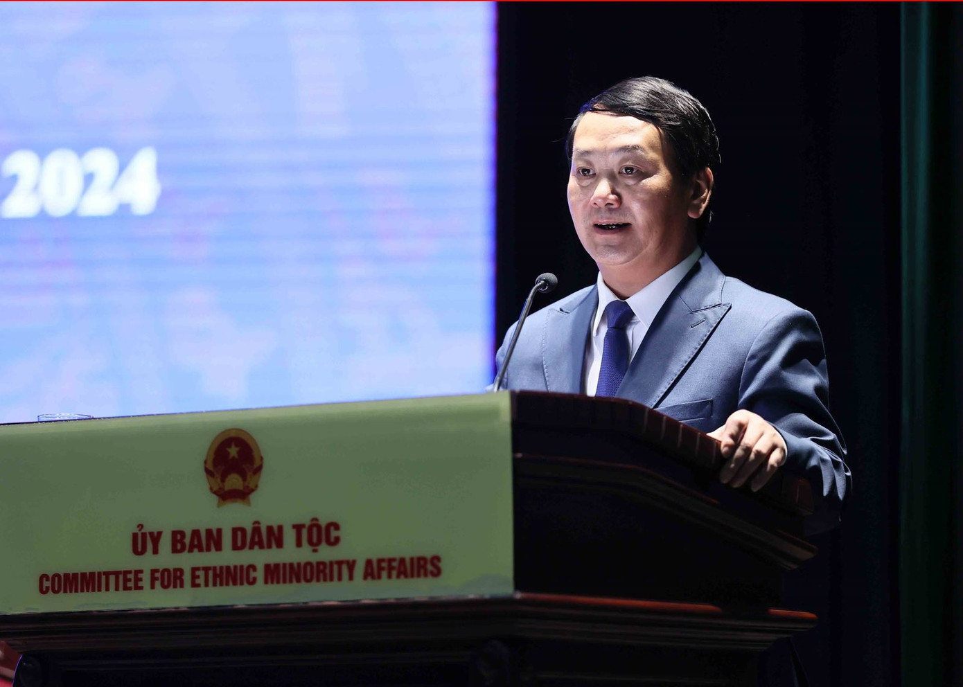 Bộ trưởng, Chủ nhiệm Ủy ban Dân tộc Hầu A Lềnh. Ảnh: TTXVN Bộ trưởng, Chủ nhiệm Ủy ban Dân tộc Hầu A Lềnh. Ảnh: TTXVN