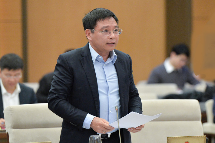 Bộ trưởng Bộ Tài chính Nguyễn Văn Thắng. Ảnh: Hồ Long.