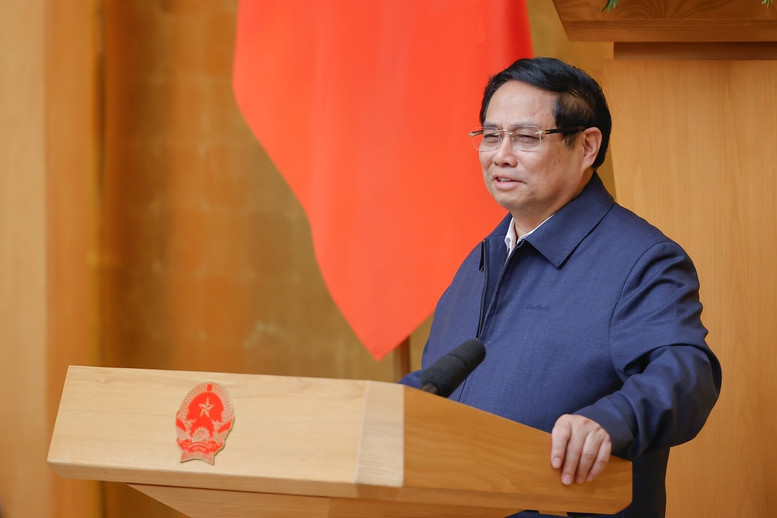 Thủ tướng Phạm Minh Chính kết luận phiên họp. Ảnh: Nhật Bắc Thủ tướng Phạm Minh Chính kết luận phiên họp. Ảnh: Nhật Bắc