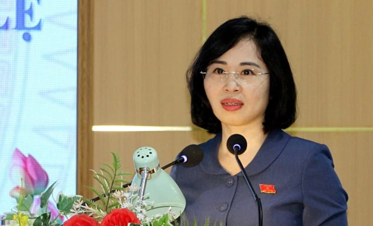 Chủ tịch HĐND tỉnh Quảng Ninh Trịnh Thị Minh Thanh.