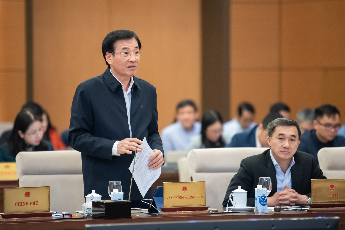 Bộ trưởng, Chủ nhiệm Văn phòng Chính phủ Trần Văn Sơn Bộ trưởng, Chủ nhiệm Văn phòng Chính phủ Trần Văn Sơn