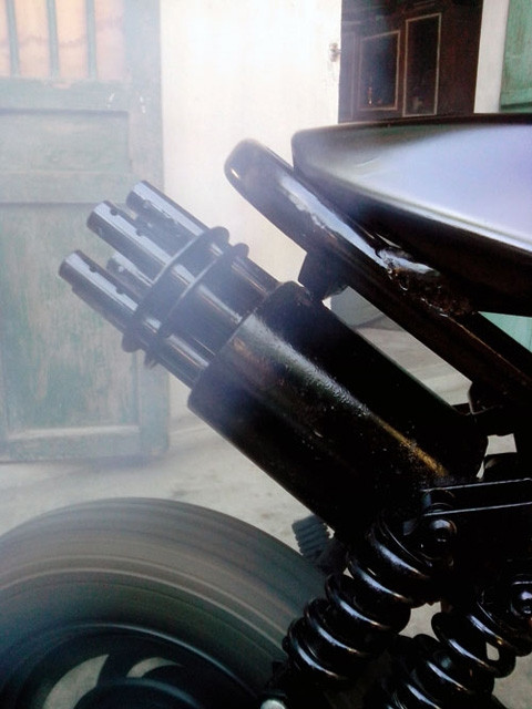 Pô xe tự chế tạo